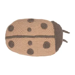 Kidsdepot Kussen - Ladybird - Roze/Bruin