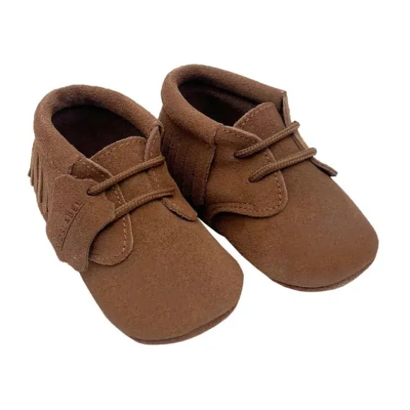 Kidslabel Fringe Babyschoentjes - Beige