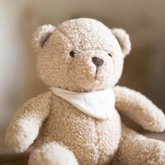 Kidslabel Teddybeer - Medium - Beige