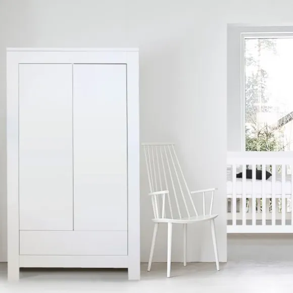 Kidsmill Alaska Kledingkast 2-Deurs Wit Mat
