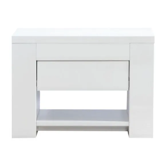 Kidsmill Alaska Nachtkastje Wit Hoogglans