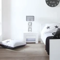 Kidsmill Alaska Nachtkastje Wit Mat