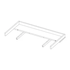 Kidsmill Amy Babybed Grijs 60 x 120 cm