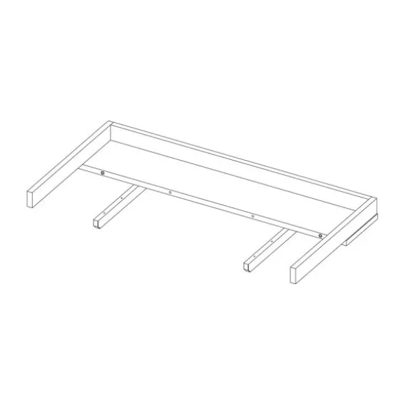 Kidsmill Amy Babybed Grijs 60 x 120 cm