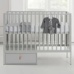 Kidsmill Amy Babybed Grijs 60 x 120 cm