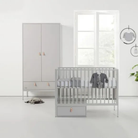 Kidsmill Amy Babybed Grijs 60 x 120 cm