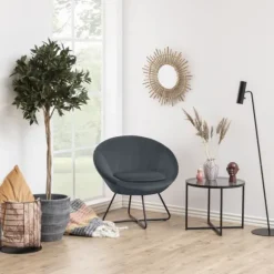 Kidsmill Bo Lounge Chair - Dark Grey