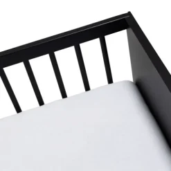 Kidsmill Boutique Babybed Zwart / Brass 60 x 120 cm