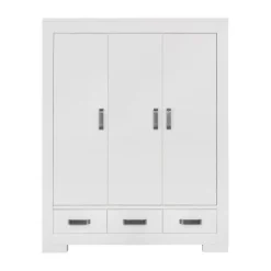 Kidsmill Brent Kledingkast 3-Deurs Wit