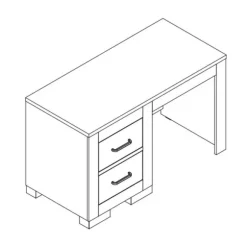 Kidsmill Brent Oldwood Bureau Grijs