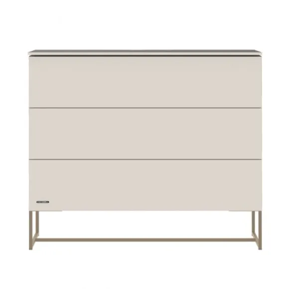 Kidsmill Commode - Intense II - Oatmeal / Patinated Brass