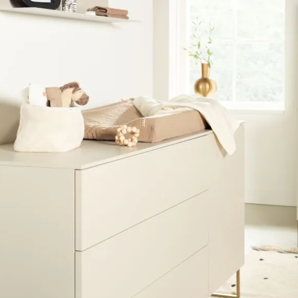 Kidsmill Intense II Commode XL - Oatmeal / Patinated Brass