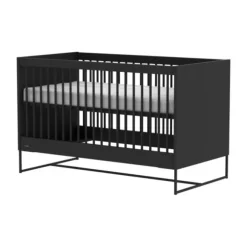 Kidsmill Intense II Babybed Mat Zwart - Zwart - 70 x 140 cm