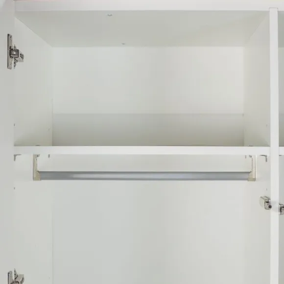 Kidsmill Intense II Babykamer Mat Wit / Eiken | Ledikant 60 x 120 cm + Commode