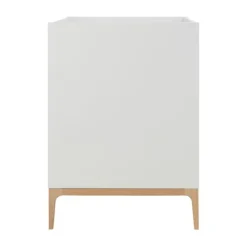 Kidsmill Intense II Babykamer Mat Wit / Eiken | Ledikant 60 x 120 cm + Commode