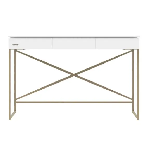 Kidsmill Intense II Bureau - Wit / Patinated Brass