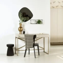 Kidsmill Intense II Bureau - Oatmeal / Patinated Brass