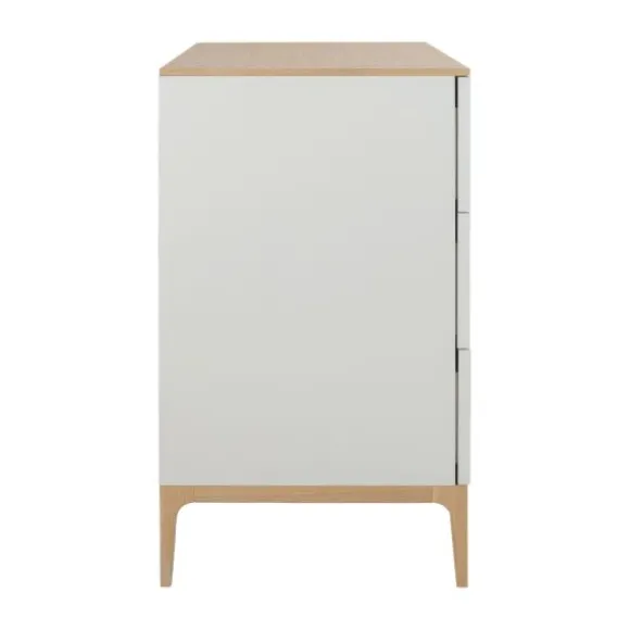 Kidsmill Intense II Commode - Mat Wit / Eiken