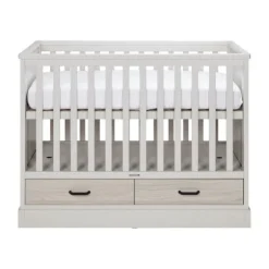 Kidsmill Ledikant 60 x 120 cm - Incl. RVS-Greep - Oatmeal / Eiken