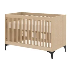 Kidsmill Levi Ledikant 70 x 140 cm - Incl. Rechte Poot - Naturel Eiken