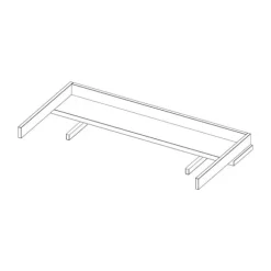 Kidsmill Newport Babykamer Wit / Eiken | Bed 60 x 120 cm + Commode