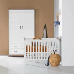 Kidsmill Savigno Babybed Grijs Zonder Kruis 60 x 120 cm