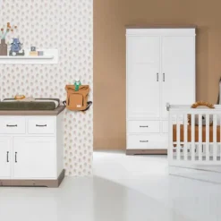 Kidsmill Savigno Babybed 70 x 140 cm Grijs Zonder Kruis