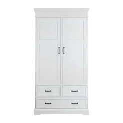 Kidsmill Savigno Kledingkast 2-Deurs Wit Zonder Kruis