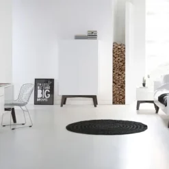 Kidsmill Sixties Kledingkast 3-deurs Wit Mat / Walnoot