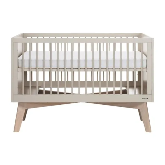 Kidsmill Sixties Ledikant 70 x 140 cm - Oatmeal / Eiken