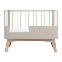 Kidsmill Sixties Ledikant 70 x 140 cm - Oatmeal / Eiken