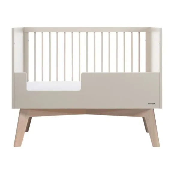 Kidsmill Sixties Ledikant 70 x 140 cm - Oatmeal / Eiken