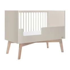 Kidsmill Sixties Ledikant 70 x 140 cm - Oatmeal / Eiken