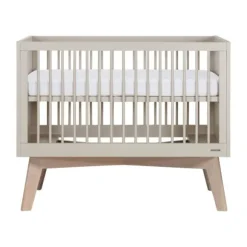 Kidsmill Sixties Ledikant 60 x 120 cm - Oatmeal / Eiken