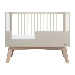 Kidsmill Sixties Ledikant 60 x 120 cm - Oatmeal / Eiken