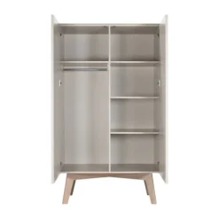 Kidsmill Sixties Ledikant 60 x 120 cm - Oatmeal / Eiken