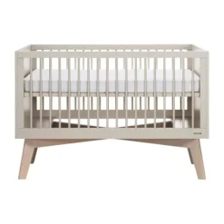 Kidsmill Sixties Ledikant 60 x 120 cm - Oatmeal / Eiken