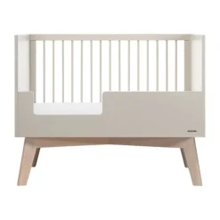 Kidsmill Sixties Ledikant 60 x 120 cm - Oatmeal / Eiken