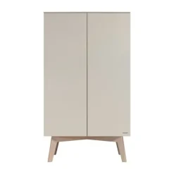 Kidsmill Sixties Ledikant 60 x 120 cm - Oatmeal / Eiken