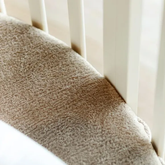 Kidsmill Soft Elegance II Boxmatras Hoes Rond Ø 90 cm - Iceblue