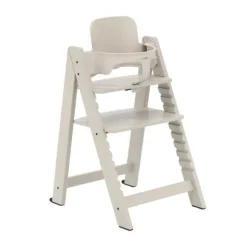 Kidsmill Up! Kinderstoel incl. Kunststof Babyset - Mat Zwart