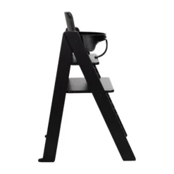 Kidsmill Up! Kinderstoel incl. Kunststof Babyset - Mat Zwart