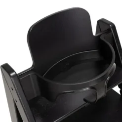 Kidsmill Up! Kinderstoel incl. Kunststof Babyset - Mat Zwart