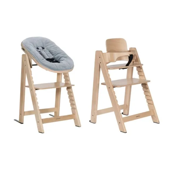 Kidsmill Up! Kinderstoel incl. Babyset + Newbornset - Oatmeal