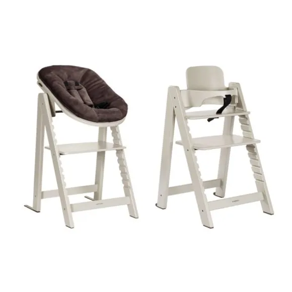 Kidsmill Up! Kinderstoel incl. Babyset + Newbornset - Oatmeal