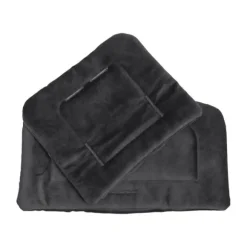 Kidsmill Up! Leren Kussen Zwart