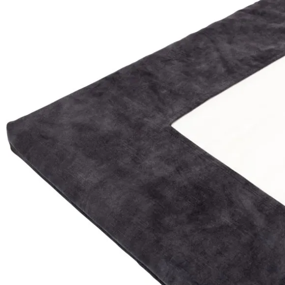 Kidsmill Velours Boxmatras Hoes Natural 75 x 95 cm