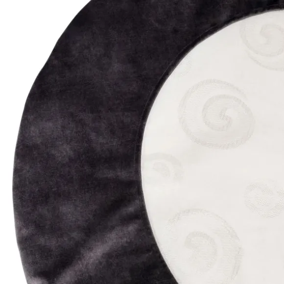 Kidsmill Velours Boxmatras Hoes Rond Naturel 90 cm