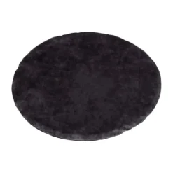 Kidsmill Velours Boxmatras Hoes Rond Naturel 90 cm