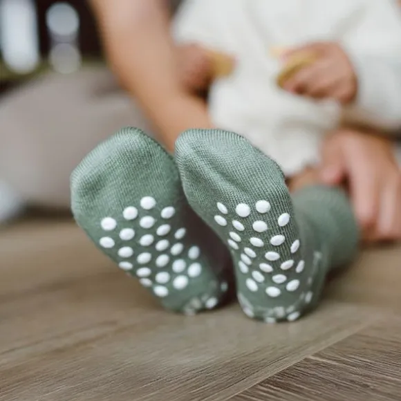 KipKep Anti-slip Blijf-Sokken - 18-24 Maanden - Grey